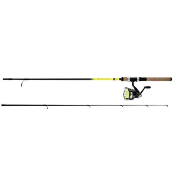 Daiwa D-Shock Ii With Braided Line Spinning Combo 6'6" 6-14lb Line Cap