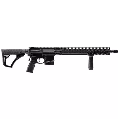 Daniel Defense 0214515175055 DDM4 V9 *CA Compliant 5.56x45mm NATO 16" 10+1 Black Hard Coat Anodized 6 Position w/SoftTouch Overmolding Stock