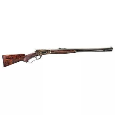 Davide Pedersoli 010S738457 1886 Sporting Full Size 45-70 Gov 8+1 26" Blued Octagon Steel Barrel, Blued Steel Receiver, Walnut Fixed Stock, Right Hand
