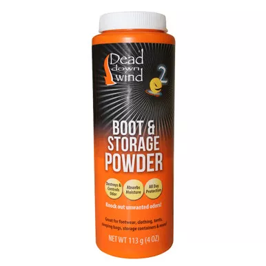 Dead Down Wind 1215N Boot/Storage Powder, 4 Ounce, Orange