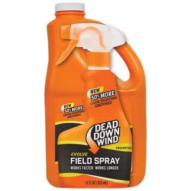 Dead Down Wind 137618 Field Spray, 12 Ounce with 64 Ounce Refill, 76 Ounce, Orange