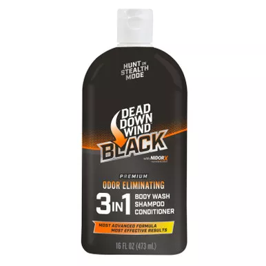 Dead Down Wind Black Premium 3-in-1 Body Wash/Shampoo/Conditioner - 16 oz.