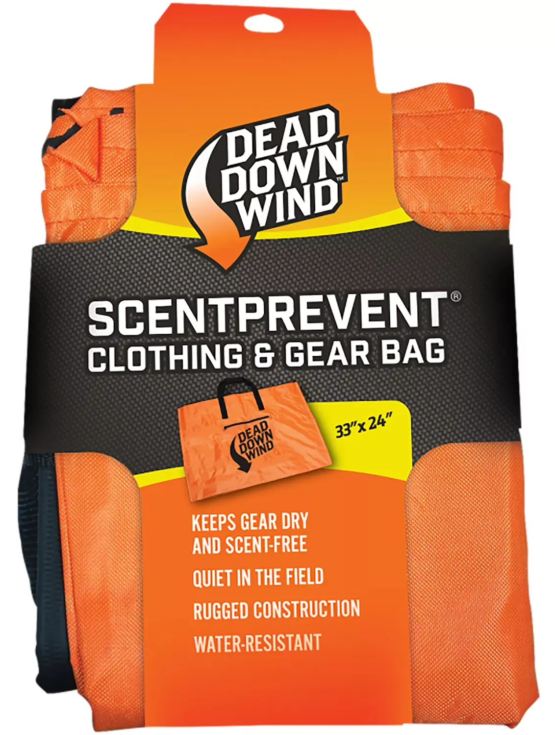 Dead Down Wind Scent Prevent Clothing & Gear Bag Orange