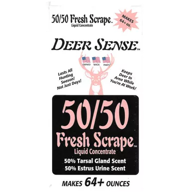 Deer Quest 03 Deer Sense 50/50 Fresh Scrape, White