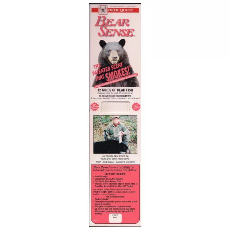 Deer Quest Bear Sense 12 Miles of Dead Fish 6 pk.