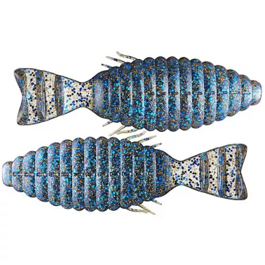 DEPS Bull Flat Creature 3" 6Pk Bluegill