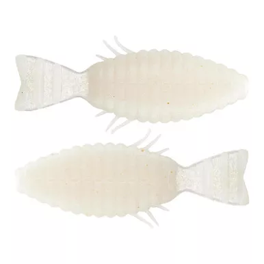 DEPS Bull Flat Creature 3.8" 6Pk Pearl White