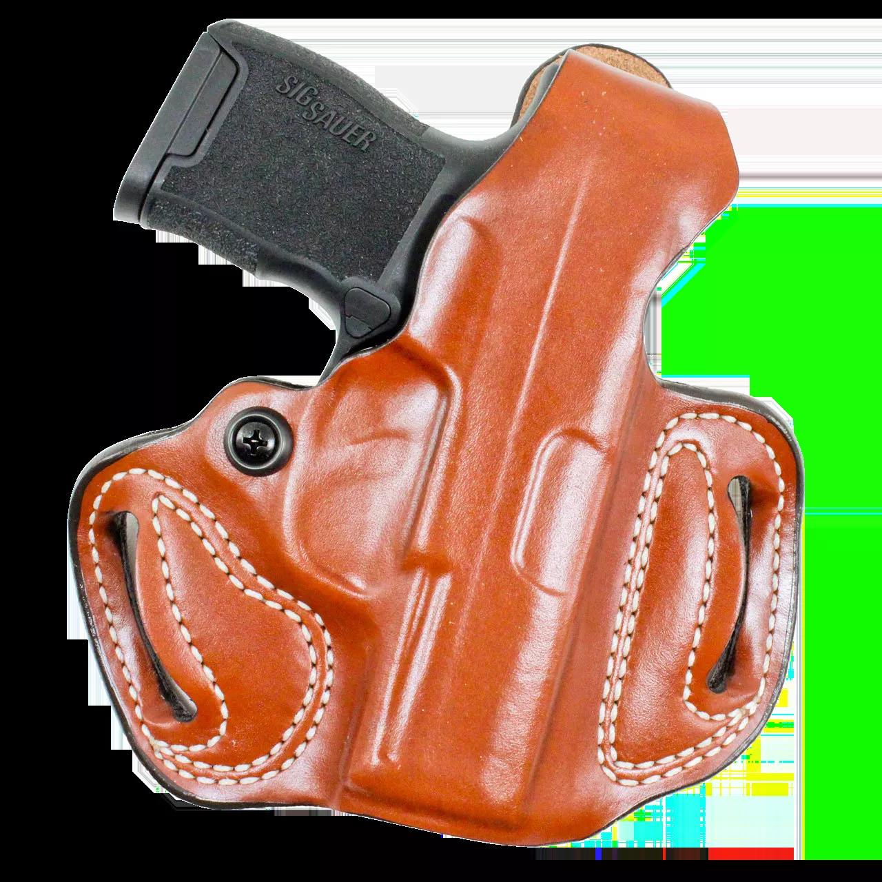 DeSantis Gunhide Thumb Break Mini Slide Tan Leather OWB Ruger 57 RH