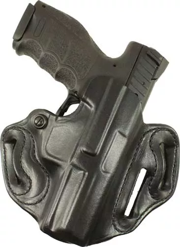 Desantis Speed Scabbard Holstr – Rh Owb Leather For Glock 48 Bl