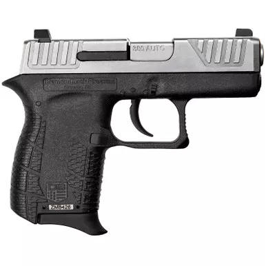 Diamondback DB0100E022 DB380 Gen4 Micro-Compact Frame 380 ACP 6+1, 2.80" Stainless Steel Barrel, Nickel Boron Serrated Stainless Steel Slide, Black Polymer Frame w/Beavertail & Grip