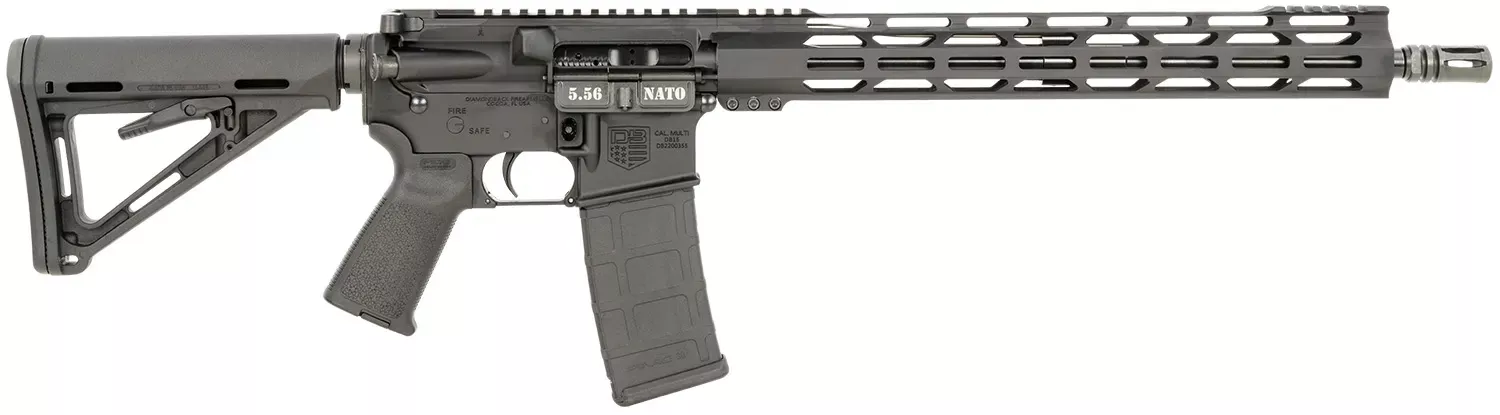 Diamondback DB15 5.56x45mm NATO Rifle 30+1 16" Black DB1717K005
