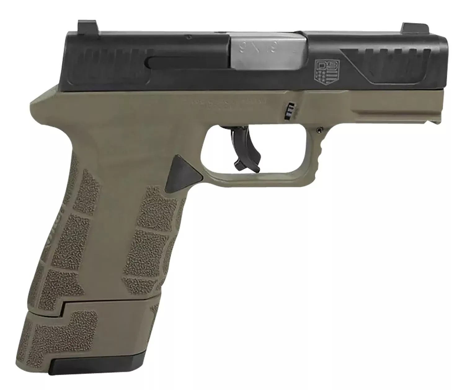 Diamondback DBAM29 Sub-Compact 9mm Luger Pistol 3.50" FDE DB0300P061
