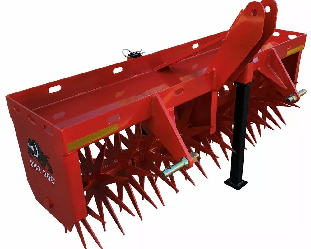 Dirt Dog Compact Aerators & Pluggers Series | Overall Width 48″, 60″ & 72″ | 20-60 HP | For Tractors