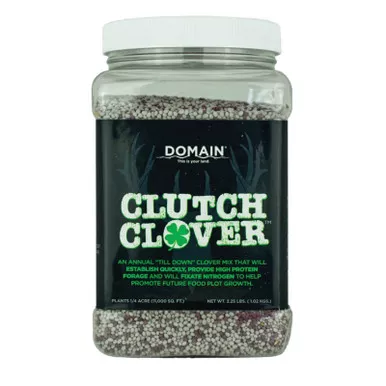 Domain Clutch Clover Food Plot Mix 2.25 Lb