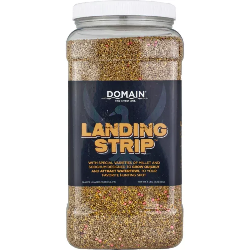 Domain Landing Strip Seed for 1/4 Acre – Supports Waterfowl, Upland Birds, and Deer