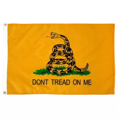 Don't Tread On Me 2x3ft Nylon Flag