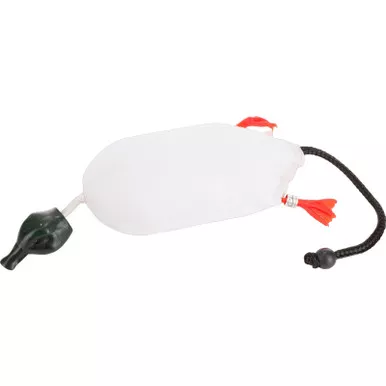 DRAKE Firehose Duck Shape White OSFA Training Bumper (GD0115-WHT)
