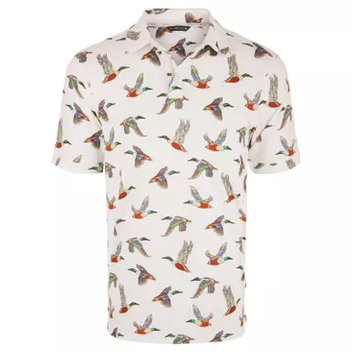 DRAKE Men's Drake Polo Flying Spoonie Short Sleeve Shirt (DS4110)