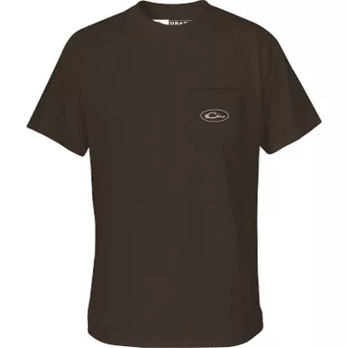 DRAKE Men's Old School Oval Short Sleeve T-Shirt (DT9600)