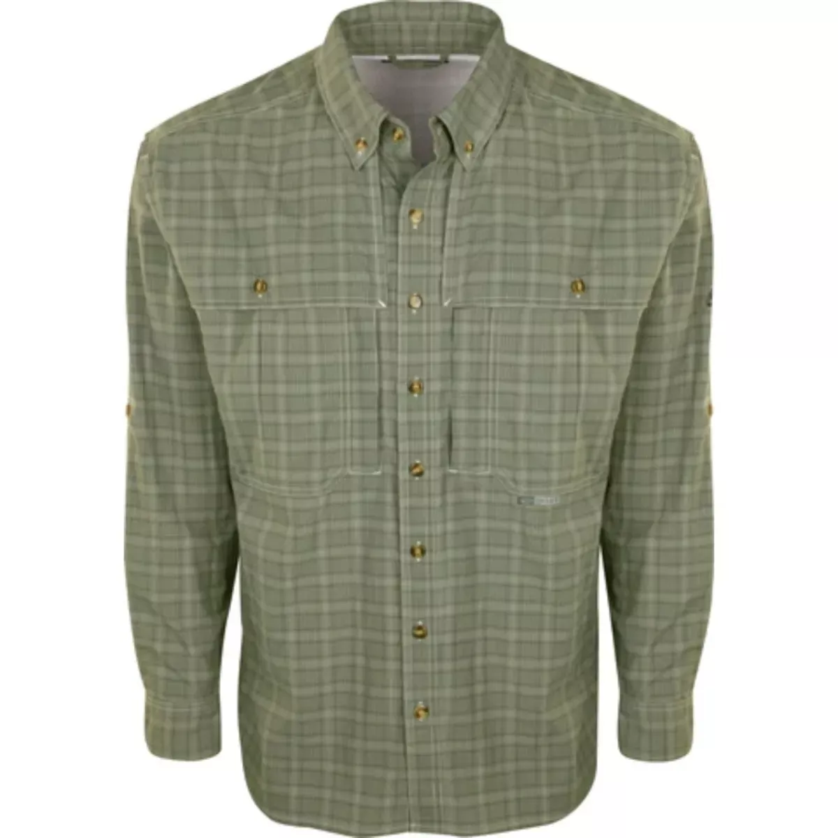 Drake Men’s Wingshooter’s Plaid L/S Sun Shirt