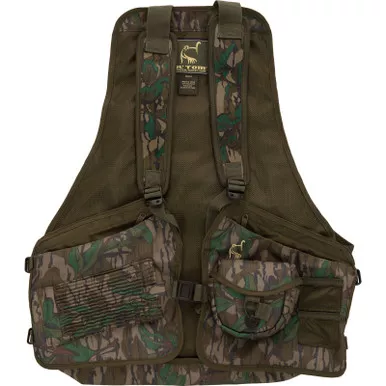 DRAKE Youth Turkey Mossy Oak Greenleaf Strap Vest (OT0049-012)