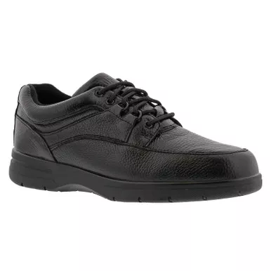 DREW Men's Traveler Black Pebbled Leather Shoes (40973-14)