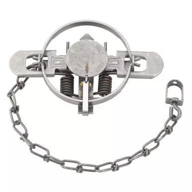 Duke 470 Coil Spring Trap No. 1 1/2, Silver