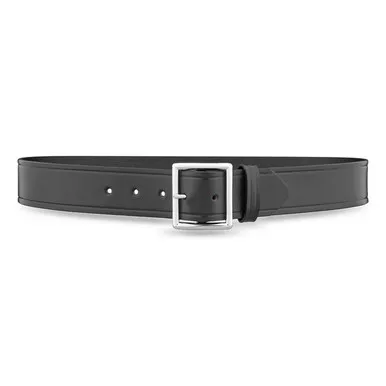 Dutyman 1611T 1-3/4" Plain Leather Thick Garrison Belt, Black