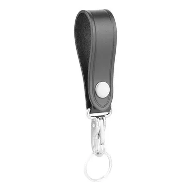 Dutyman 2511 Plain Leather Key Strap, Black