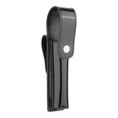 Dutyman 2831 High-Gloss Leather Streamlight Stinger Classic Flashlight Holder, Black