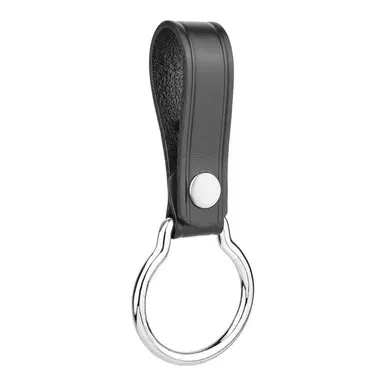 Dutyman 3011M Plain Leather D Cell Flashlight Strap with Metal Ring
