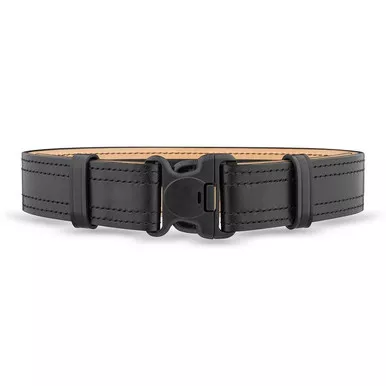 Dutyman 5061 2-1/4" Plain Leather Duty Belt, Black