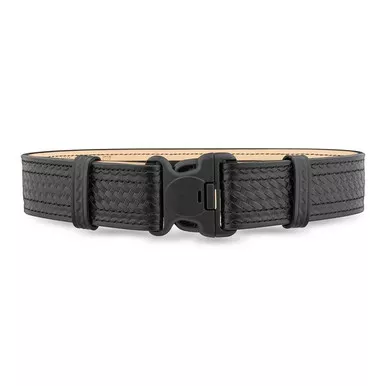 Dutyman 5071 2-1/4" Basketweave Leather Duty Belt, Black