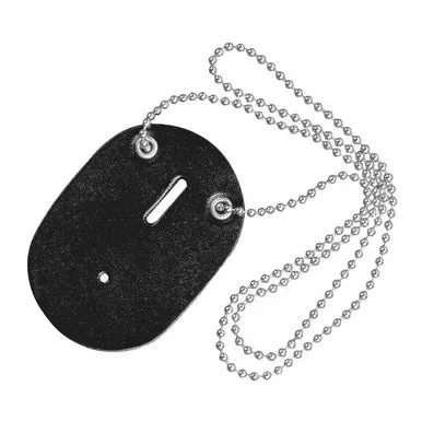 Dutyman 5303 Leather Oval Neck Badge Holder