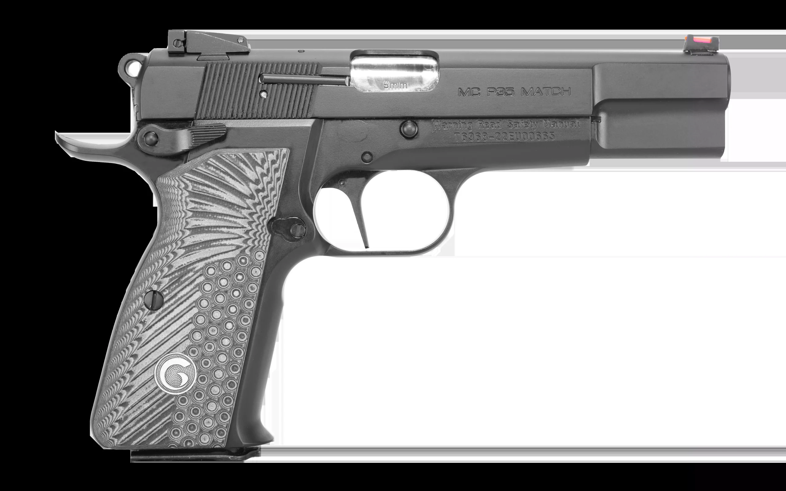 EAA GIRSAN MCP 35 Match 9mm Luger 4.87″ Pistol Stainless/Black