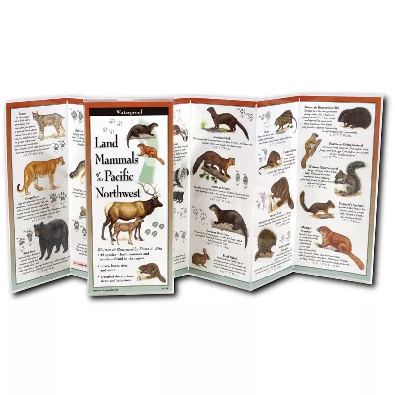 Earth Sky+Water Mammals of Northwest Guide – Comprehensive Wildlife Identification