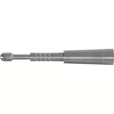 Easton 128032 4mm 8-32 Titanium Half Out, 55 Grain, Silver, 6 Pack