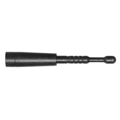 Easton 229738 4mm 8-32 Aluminum Half Outs, 35 Grain, Black, Size #2, 12 Pack