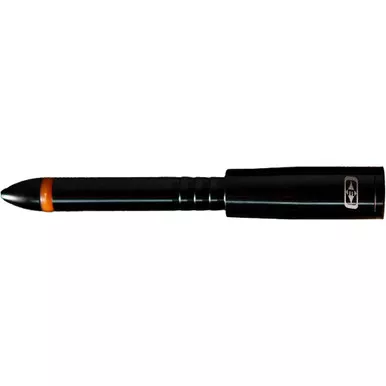 Easton 301913 5mm Match Grade Aluminum Half Outs, 55 Grain, Black, Size#3, 6 Pack
