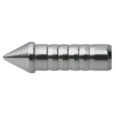 Easton 317612 Glue In Target Points Genesis 1820 59 Grain, Silver, 12 Pack