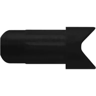 Easton 329295 9mm Crossbow Nocks Half Moon White, Black, 36 Pack