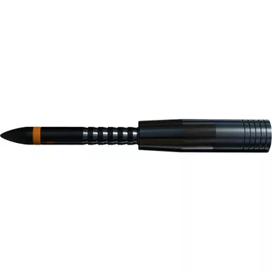 Easton 701402 4mm Match Grade Aluminium Half Outs, 55 Grain, Black, Size #1, 6 Pack
