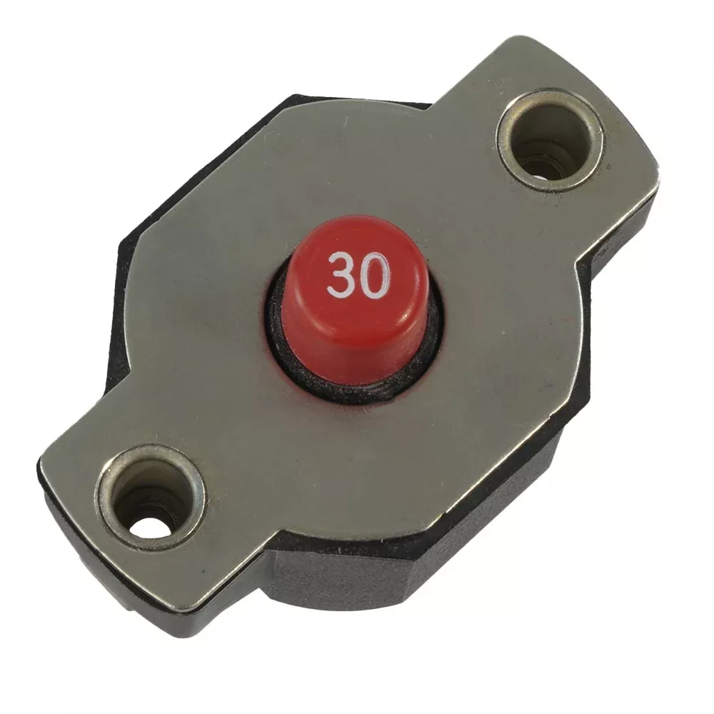 Egis 30A Push Button Circuit Breaker - Reset Only - 4712-30