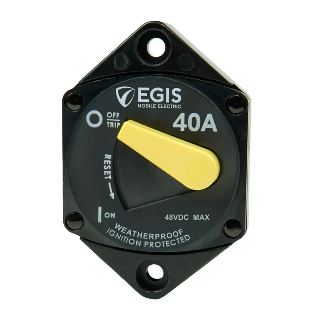 Egis 40A Circuit Breaker – 87 Series – Panel Mount – 4707-040