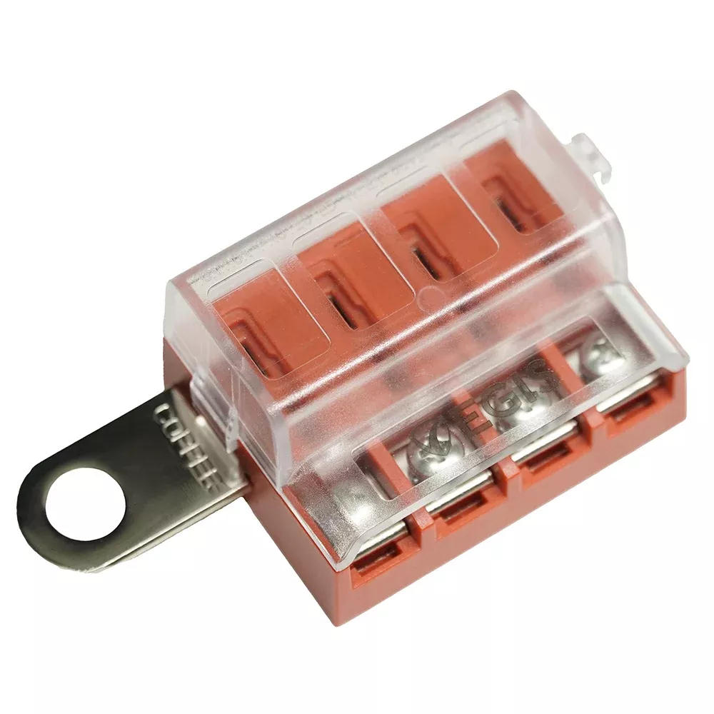 Egis RT Battery Terminal Mount Fuse Block 4 Circuit – 8023