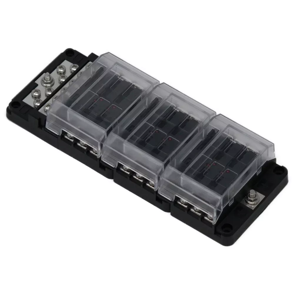 Egis RT Fuse Block 18 Position w/Ground & LED Indication – 8031