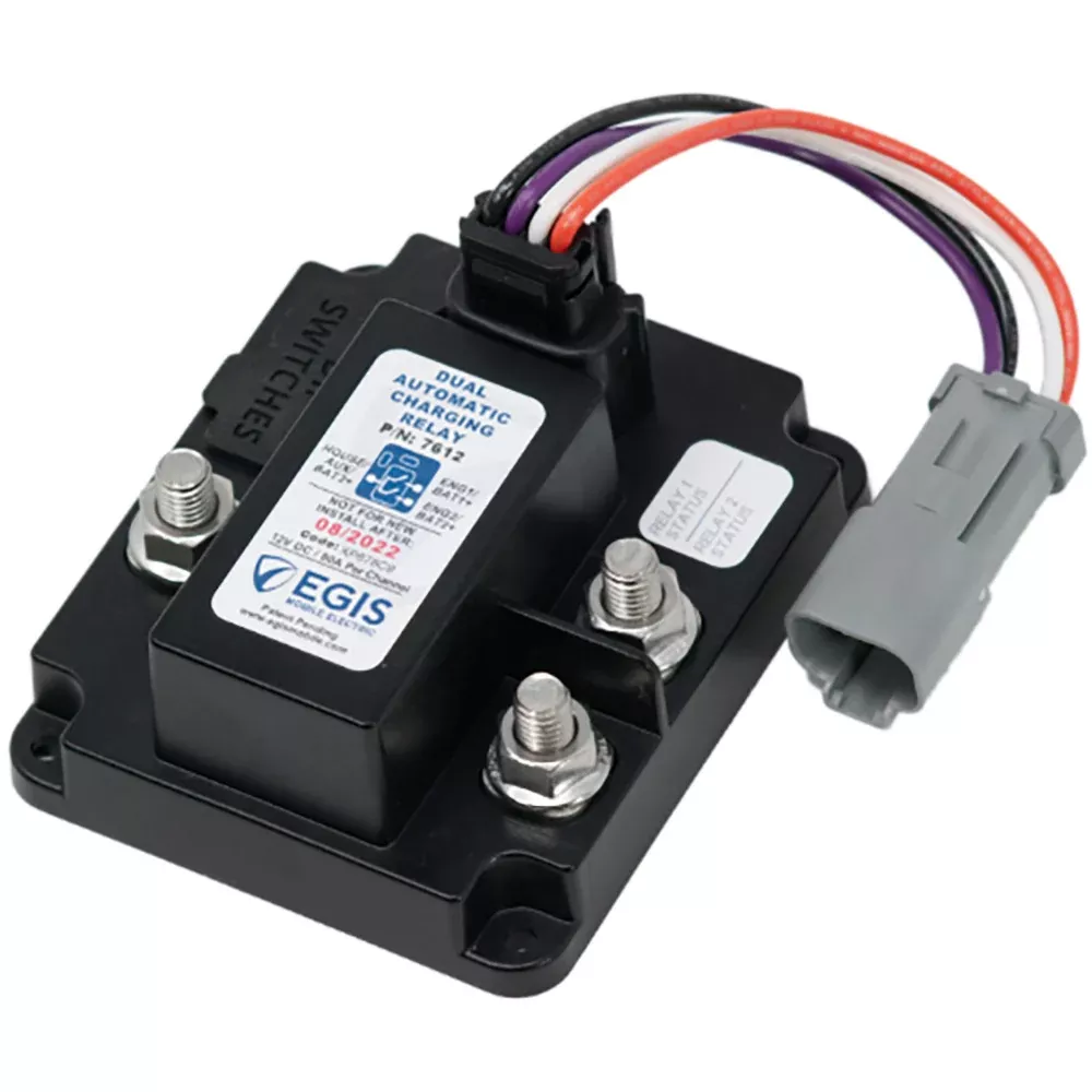 Egis Triple Battery Advanced Automatic Charging Relay (ACR) – 24V – 7612-24