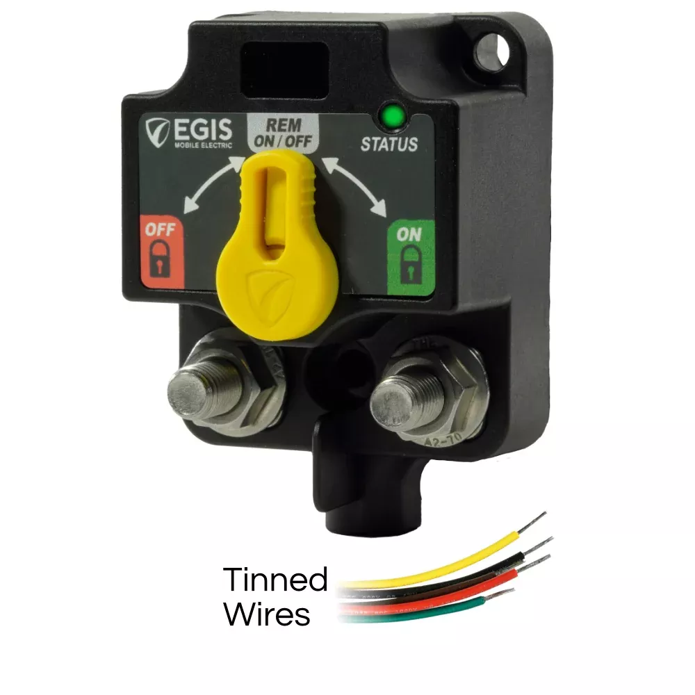 Egis XD Flex 2 Single - Relay w/Knob - Tinned Wires - 8710-1500