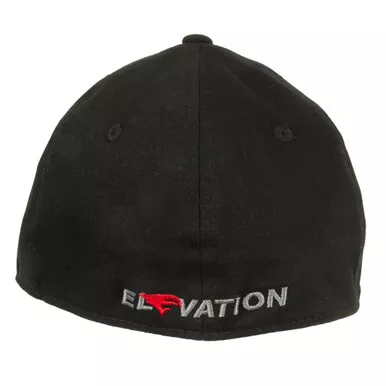 Elevation 13065 Fitted Hat Universal Fit, Red/Black
