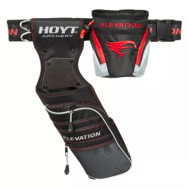 Elevation Nerve Field Quiver Package Hoyt Edition, Black/Red, Left Hand